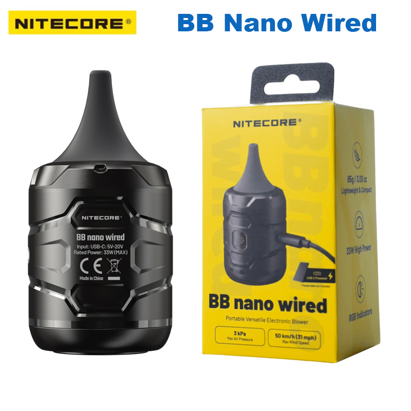 Electronics Gadgets For Car - NITECORE BB Nano Soprador Eletrônico Portátil