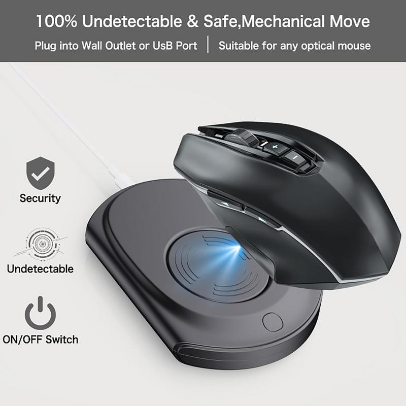 Auto Mouse Mover - Ultra-fino computador mouses, vibratório pad, dispositivo