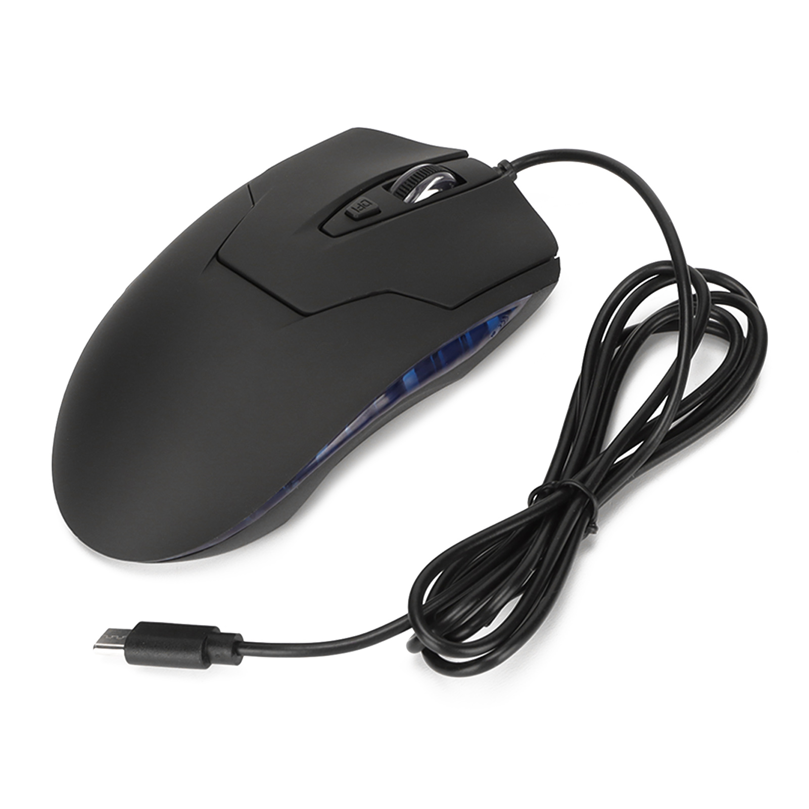 Auto Mouse Mover - Mouse com Fio Azul Retroiluminado Tipo