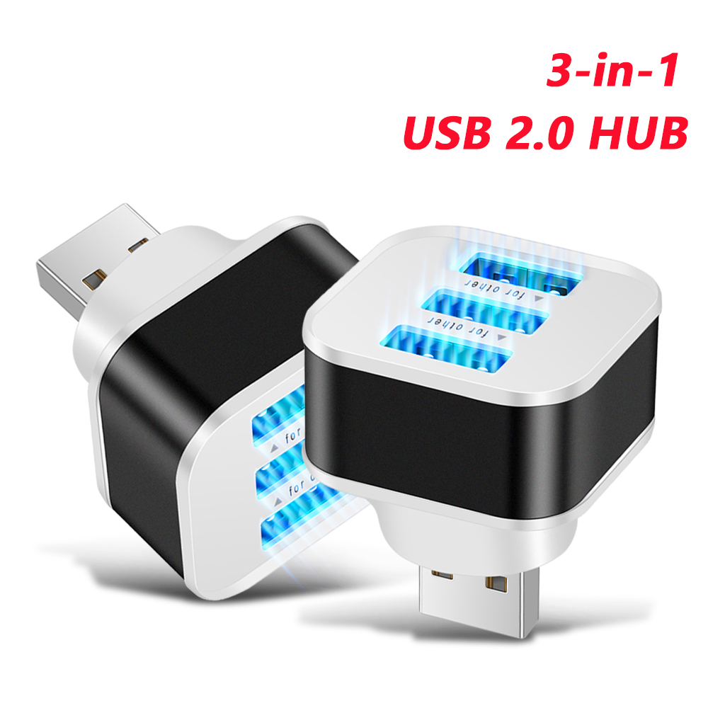 Electronics Gadgets For Car - 3 portas usb slots adaptador extensor