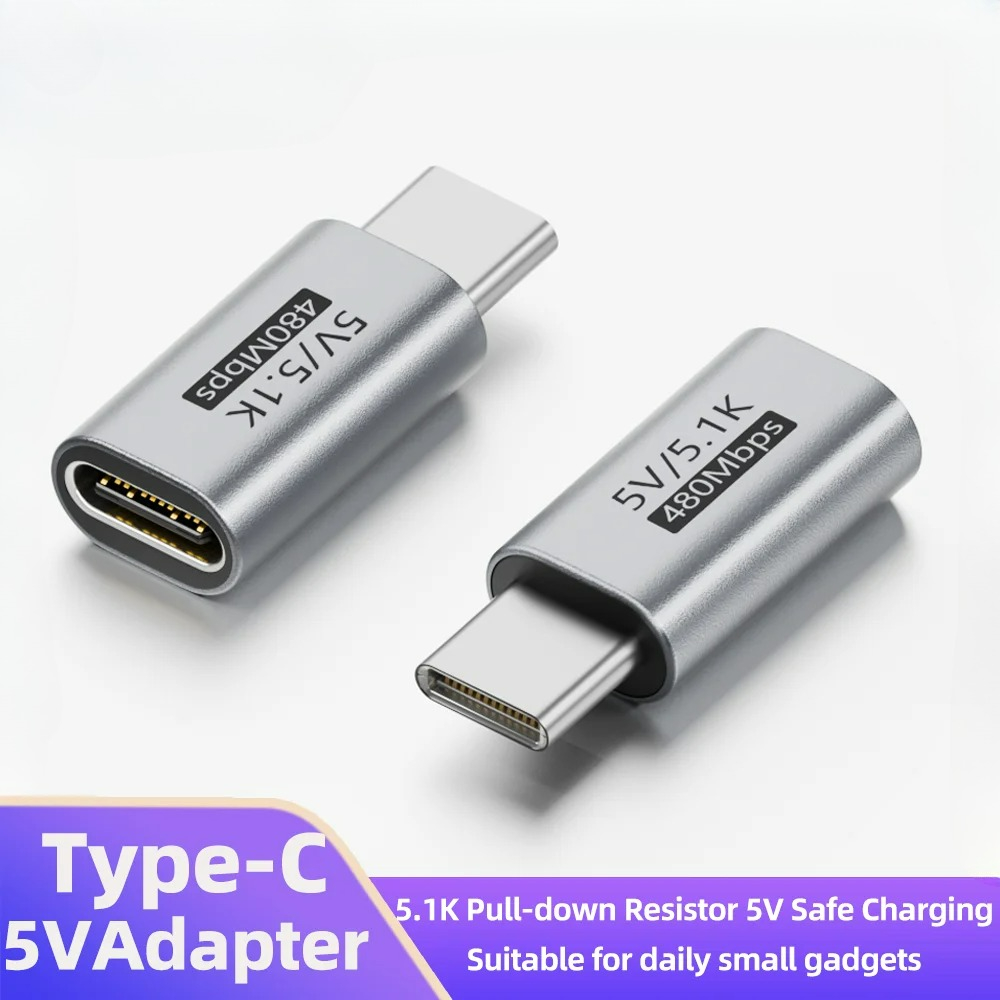 Electronics And Gadgets With C - Adaptador de Carregamento USB-C 5.1K com