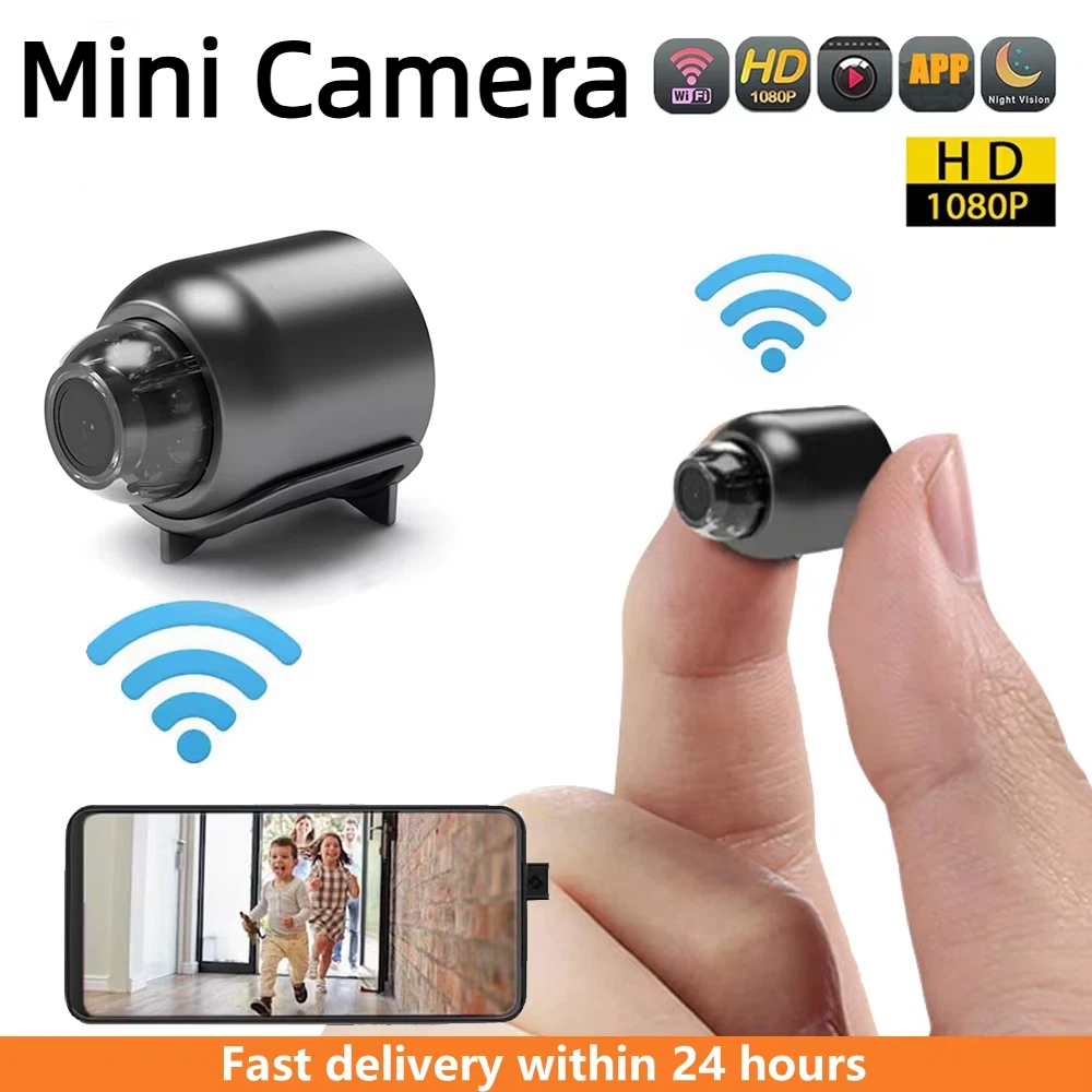 Compact Camera Mirrorless - Câmera Mini X5 1080P HD WiFi