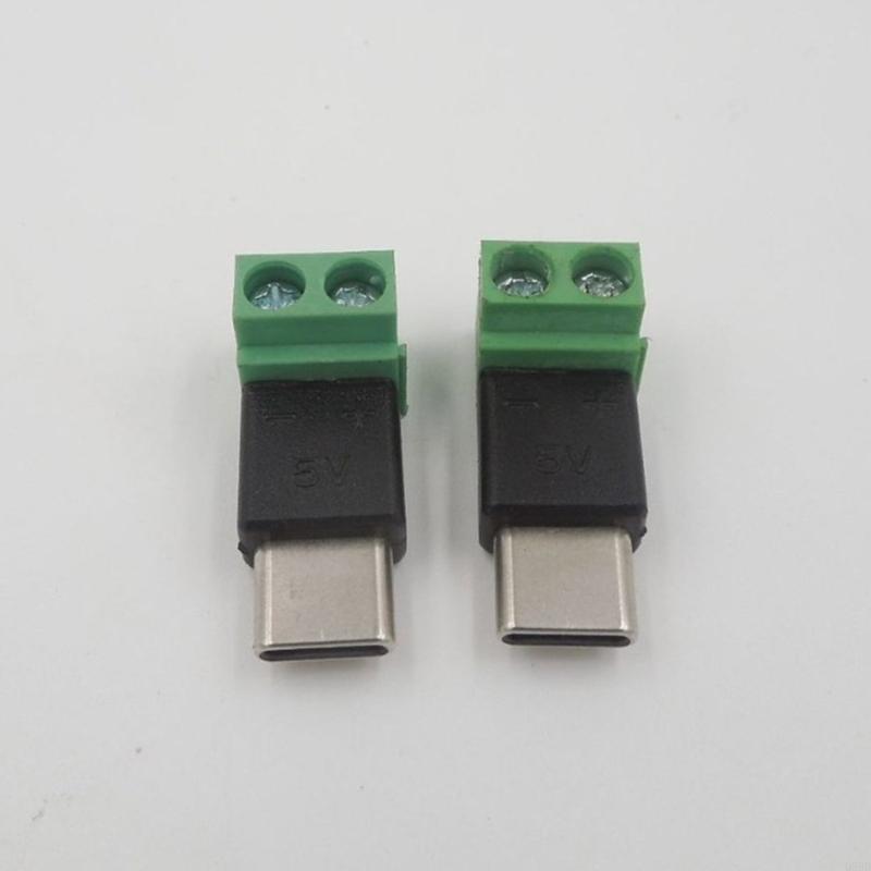 Tipo C Macho para 2Pin 5V Adap - Electronics And Gadgets With C avaliação e preço
