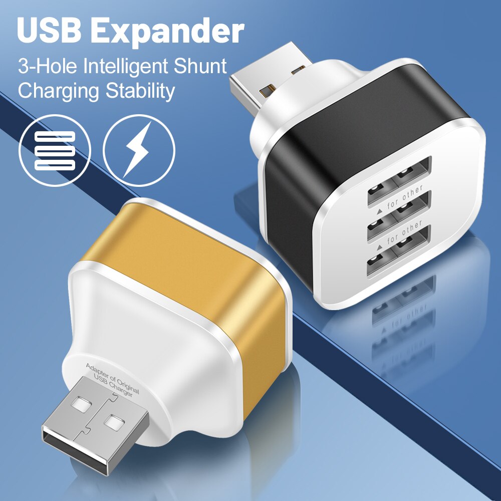Adaptador USB com 3 Portas, US - Electronics Gadgets For Car avaliação e preço