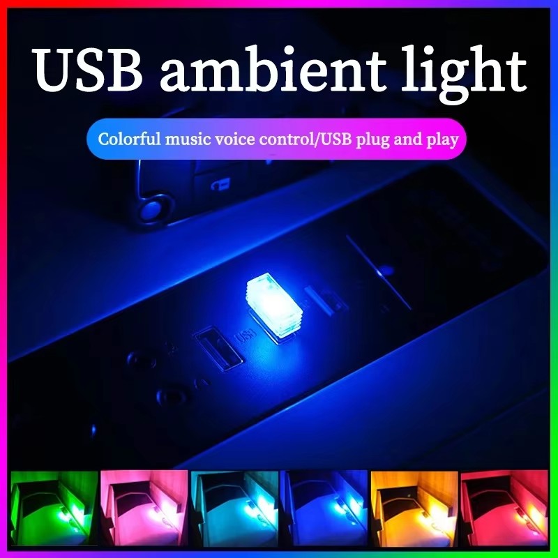 Luz LED Mini USB para Carro, L - Electronics Gadgets And Accessories avaliação e preço