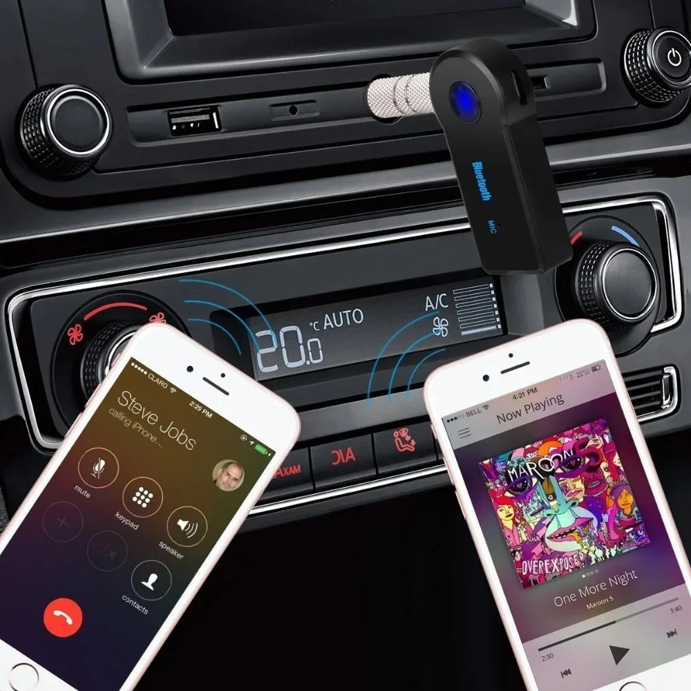 Receptor de Áudio Estéreo Blue - Electronics Gadgets For Car avaliação e preço