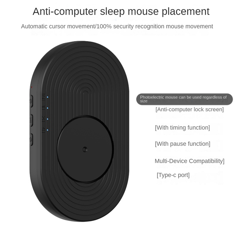 1 conjunto mouse mover indetec - Auto Mouse Mover avaliação e preço