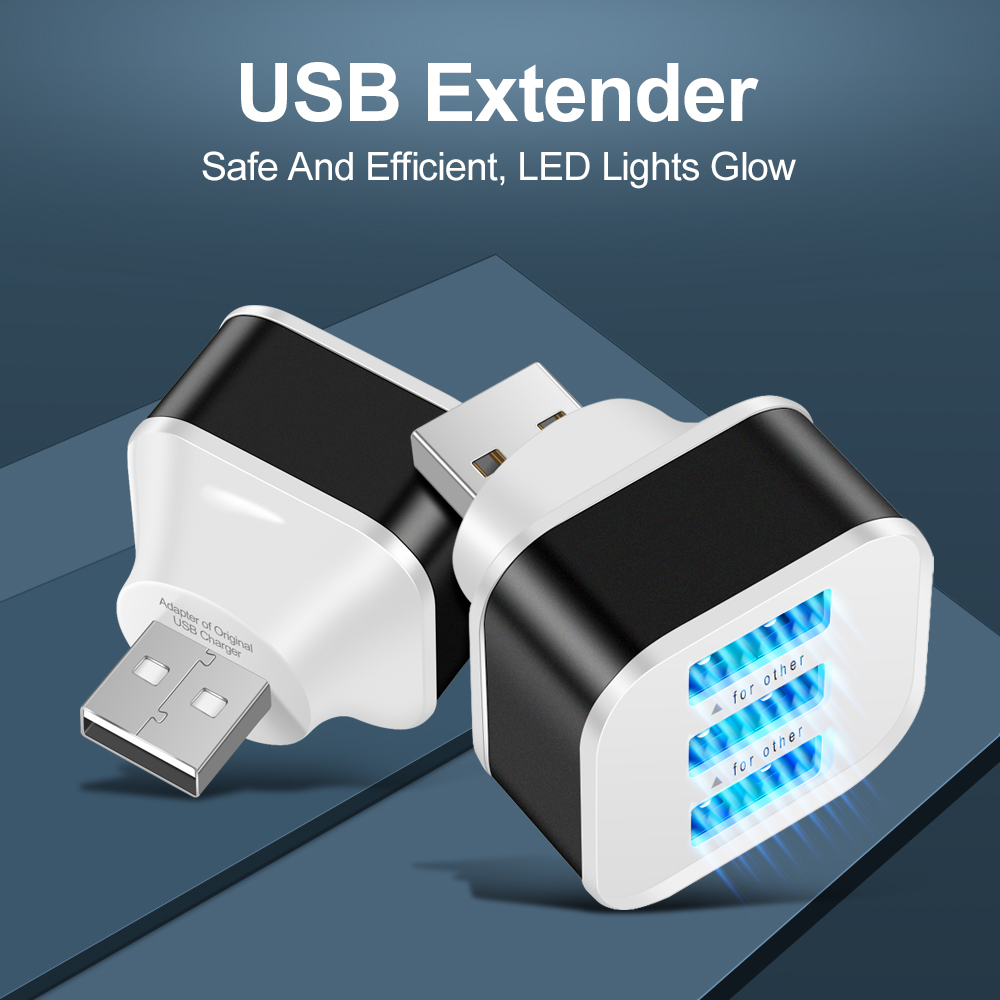 3 portas usb slots adaptador e - Electronics Gadgets For Car avaliação e preço