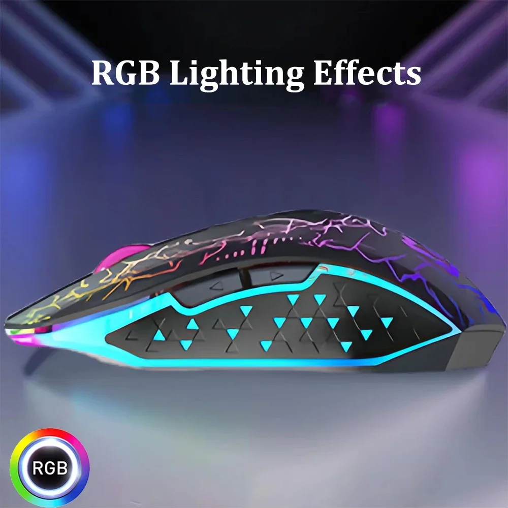 Bluetooth 5.2 mouse rgb 2.4g m - Auto Mouse Mover avaliação e preço