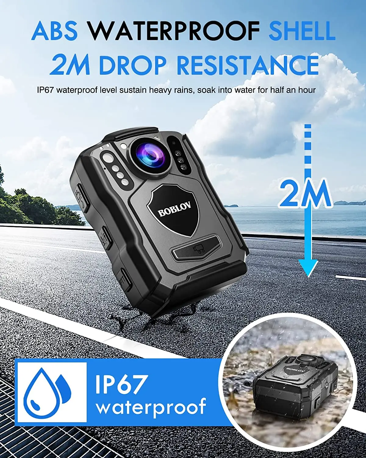Câmera corporal policial BOBLO - Compact Camera Mirrorless avaliação e preço