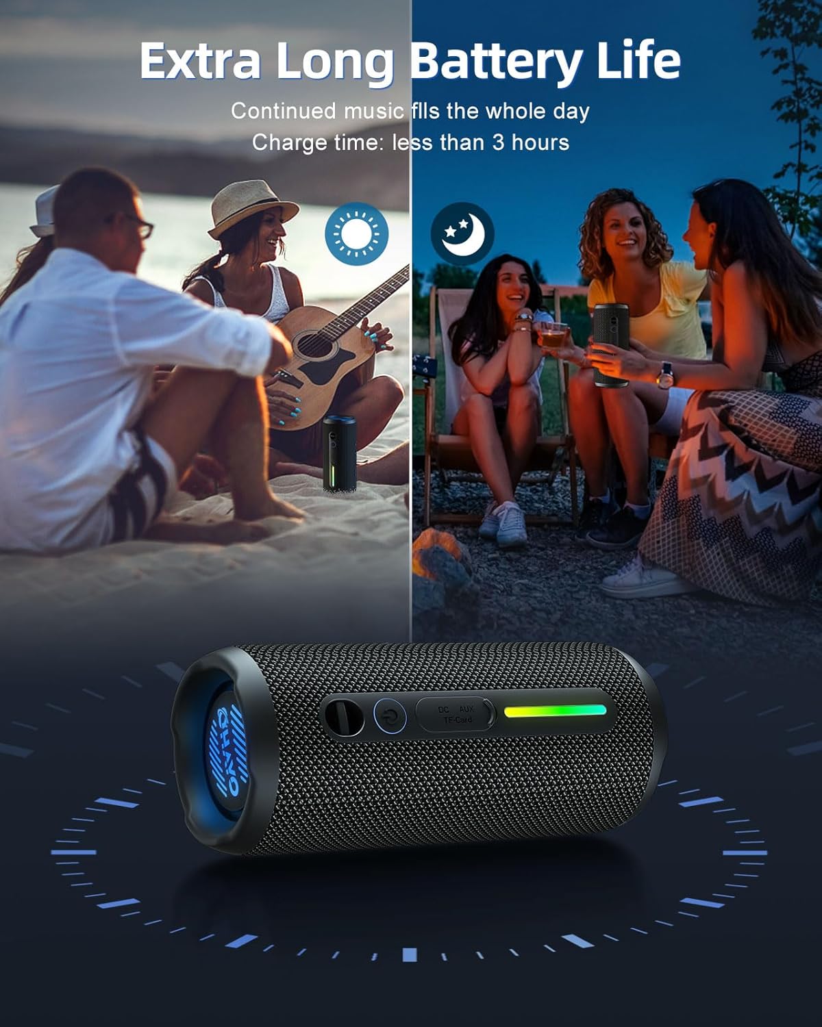 Ohayo S7 portátil Waterpro Blu - Electronics Gadgets For Gift avaliação e preço