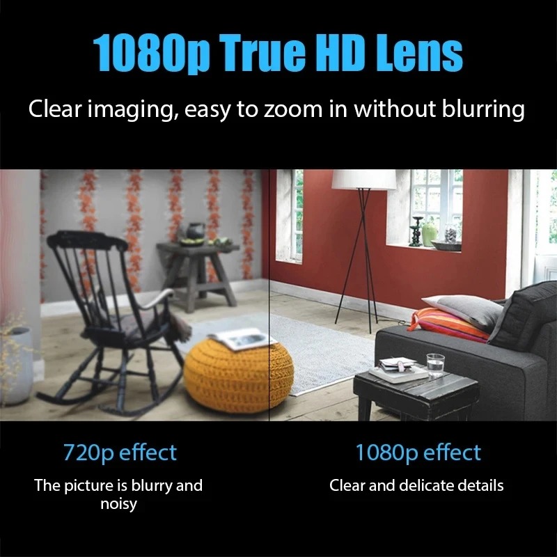 Câmera Mini HD 1080P WiFi Sem  - Compact Camera Mirrorless avaliação e preço