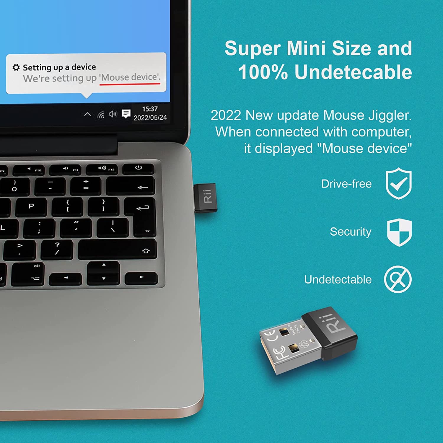 Rii rt301 usb mouse jiggler, i - Auto Mouse Mover avaliação e preço
